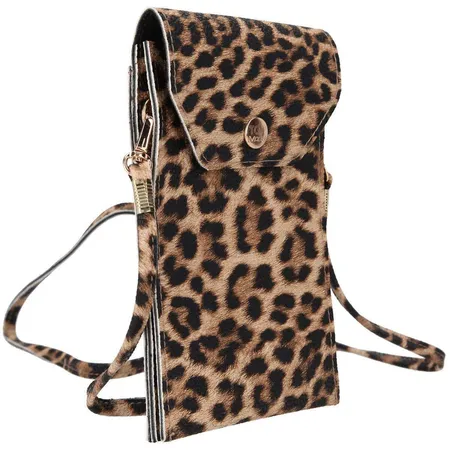 Depesche TOPModel Handytasche Sichtfenster Leopard