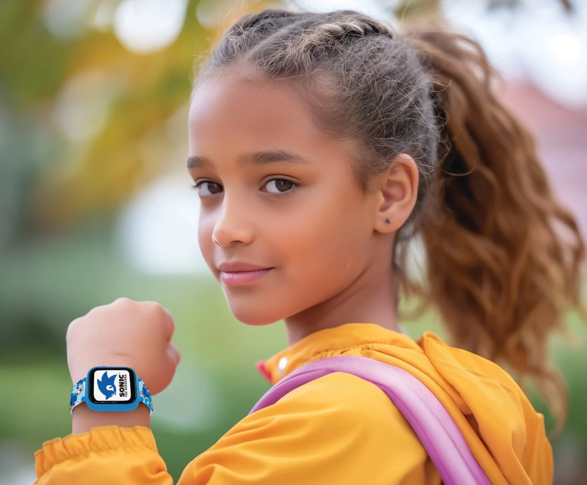 Lexibook - Sonic Kids Smartwatch med 8GB hukommelseskort medfølger