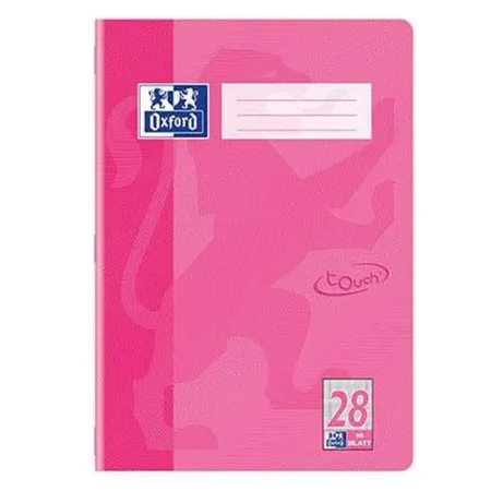 Oxford Touch Schulhefte Stück, A4 16 Blatt L. 27, sortiert, Optik Paper®