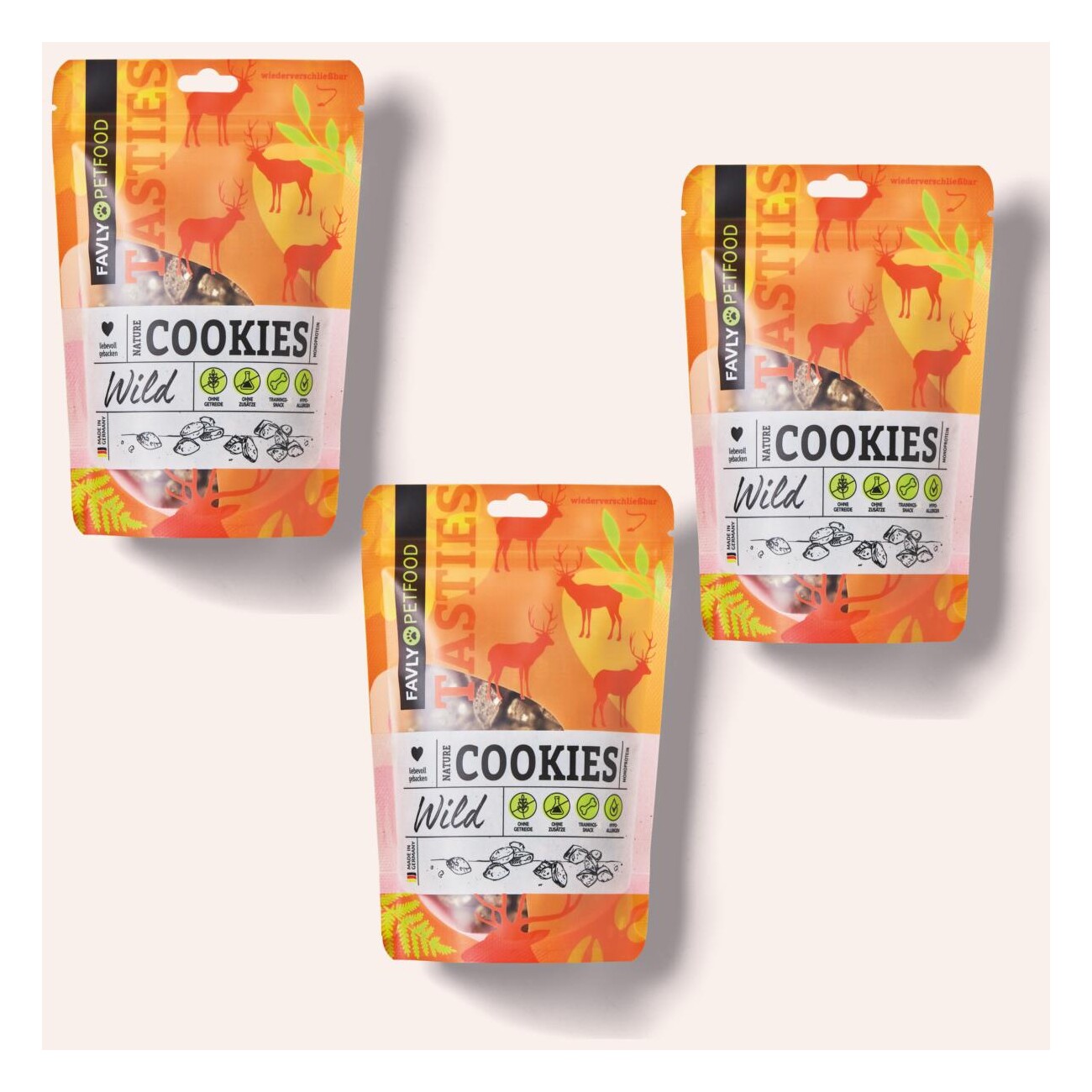 FAVLY Petfood Nature Cookies Wild 360 g