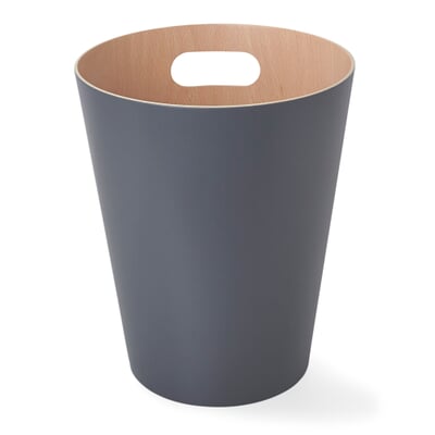 Papierkorb Woodrow, Grau