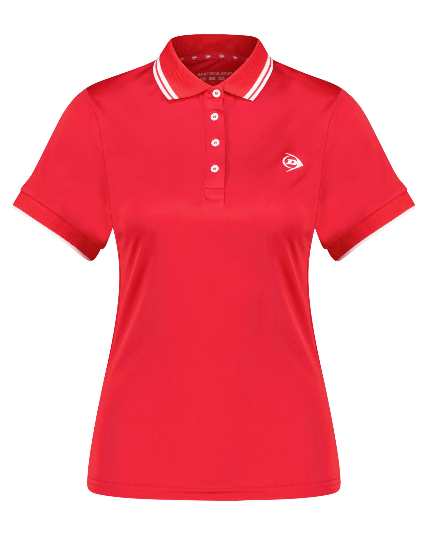 Dunlop| Damen Tennispolo CLUB LINE Kurzarm