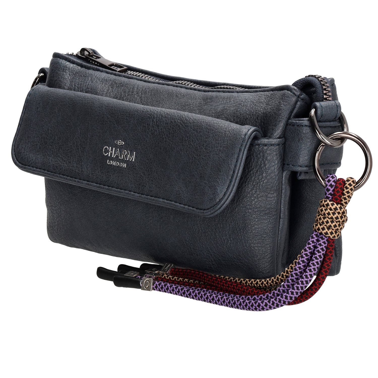Charm London Tottenham Schoudertas navy