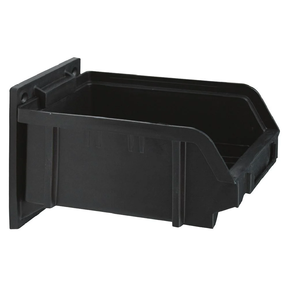 Bac à bec en plastique gris x2