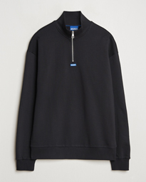 HUGO Neeler Half Zip Sweatshirt Medium Beige