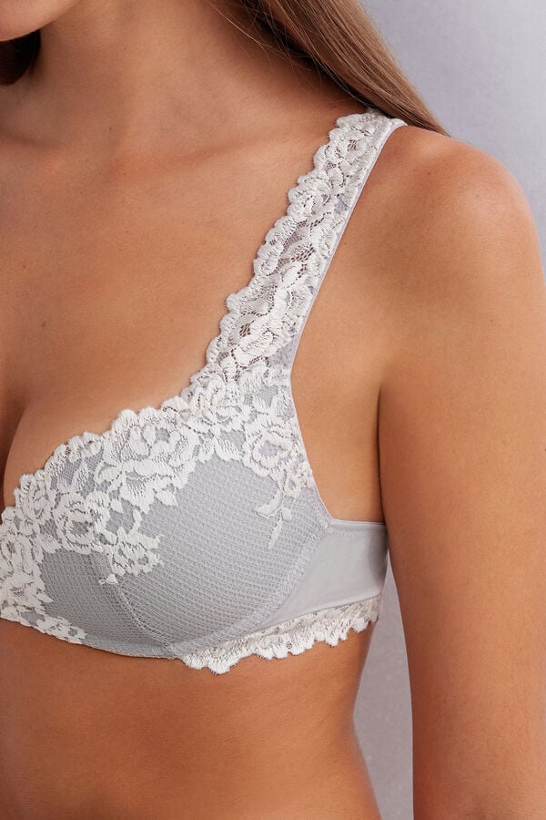 Sutiã Gioia Pretty Flowers Super Push-Up