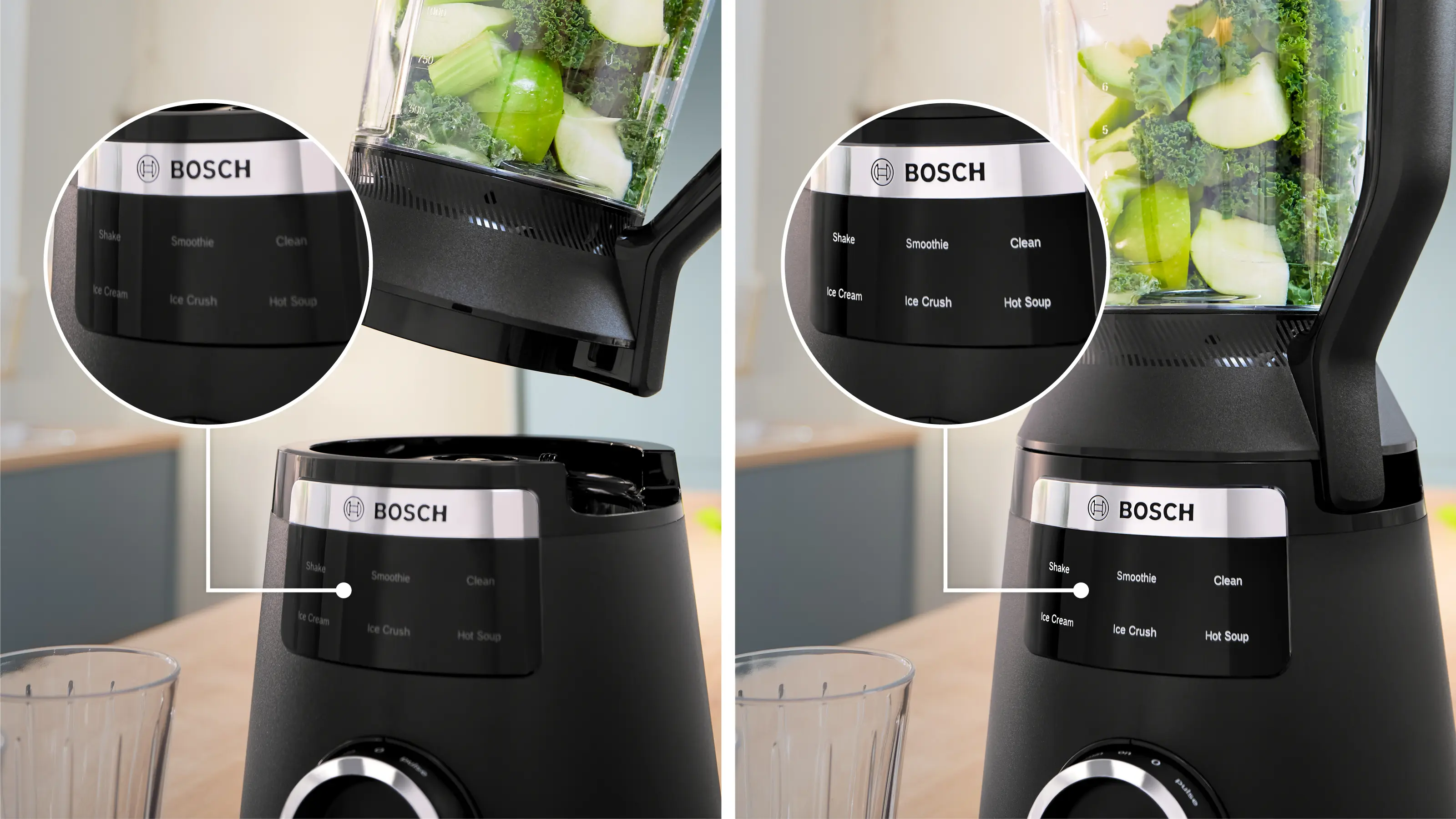 Serie 6 Blender met hoge prestaties VitaPower 1800 W Zwart