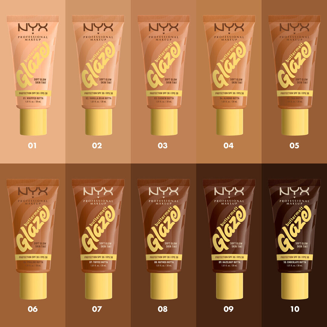 NYX Professional Makeup  Buttermelt - Glaze Tint SPF40