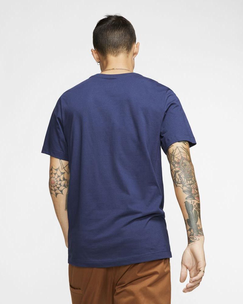 T-shirt Nike Sportswear Club Bleu Marine pour homme