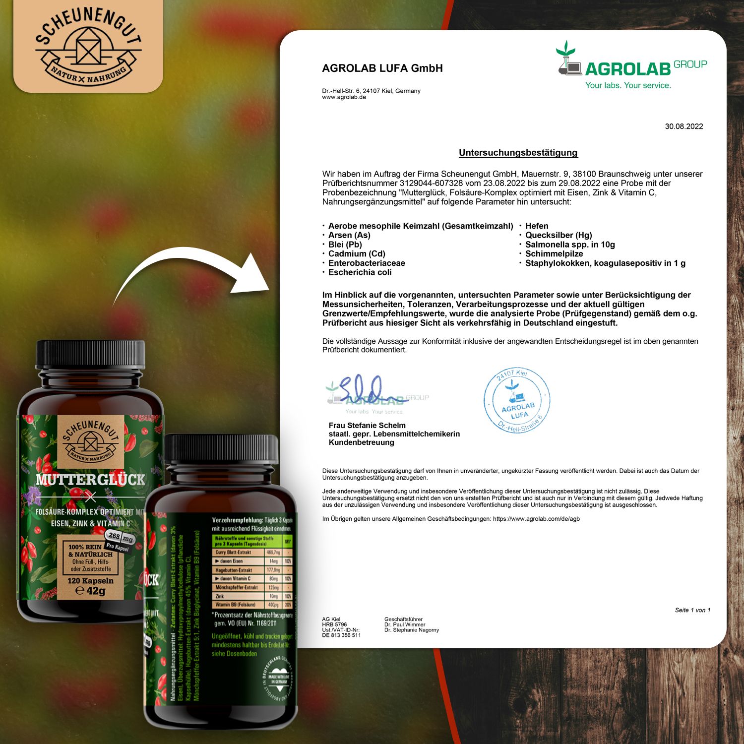 Scheunengut® MUTTERGLÜCK | Folsäure Komplex