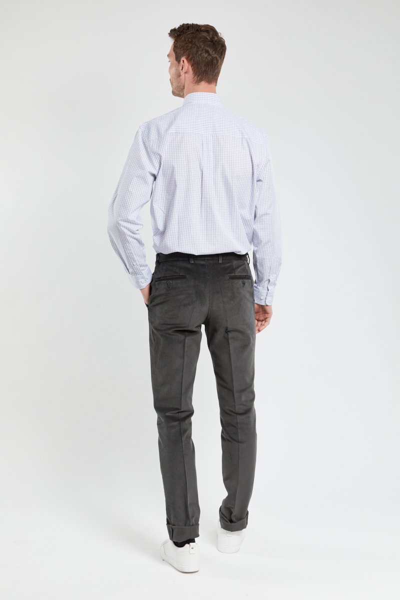 Pantalon de costume - velours