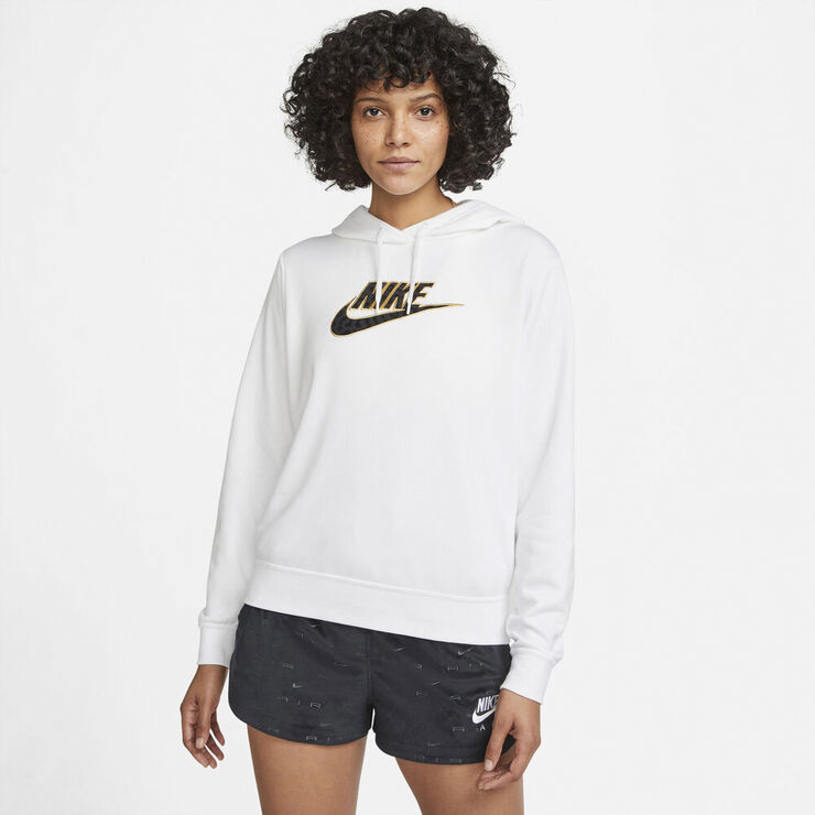 Nike Sportswear Fleece Haettetroje Hvid