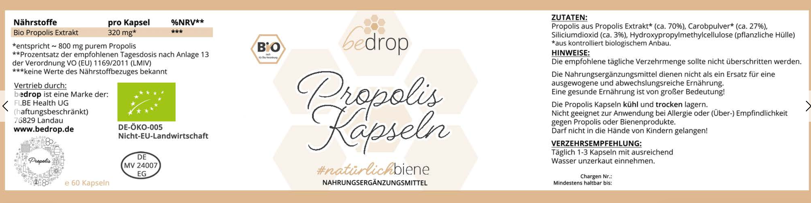 Nail Care Set | Propolis Nagelserum, Kapseln & Propolis-Honig-Seife bei Nagelpilz & mehr
