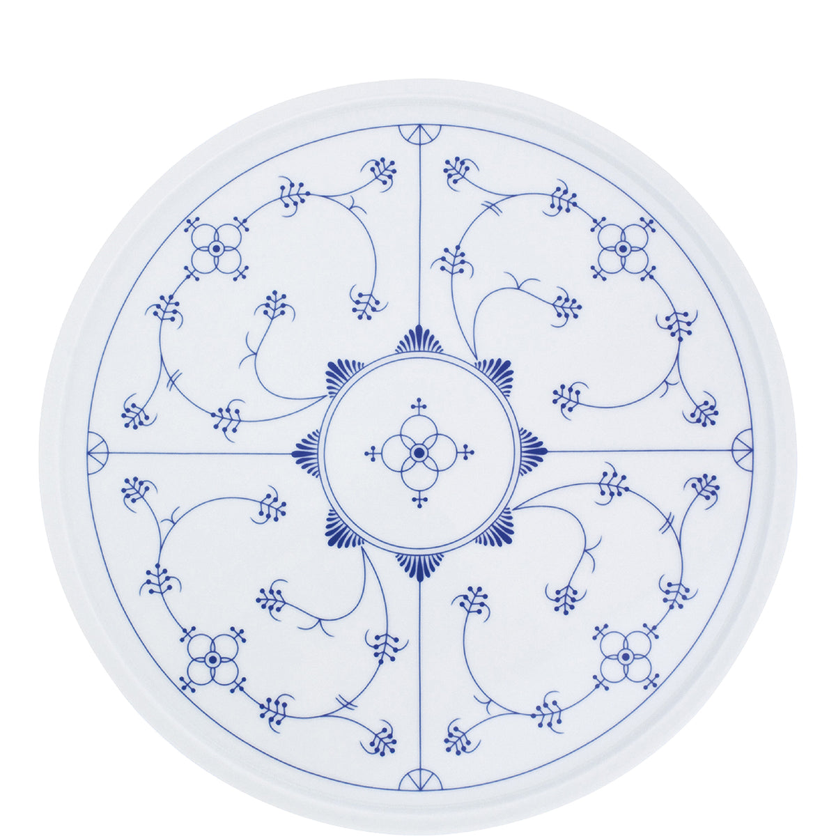 KAHLA Blau Saks Tortenplatte 31 cm Blau Saks