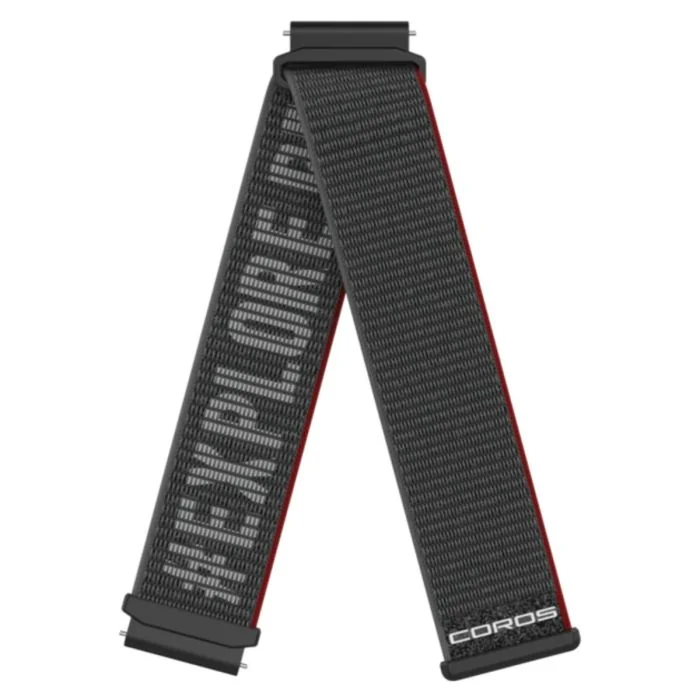 Coros Unisex Tilbehør til ure/armbånd Acc Apex 2 Band (Nylon) Sort