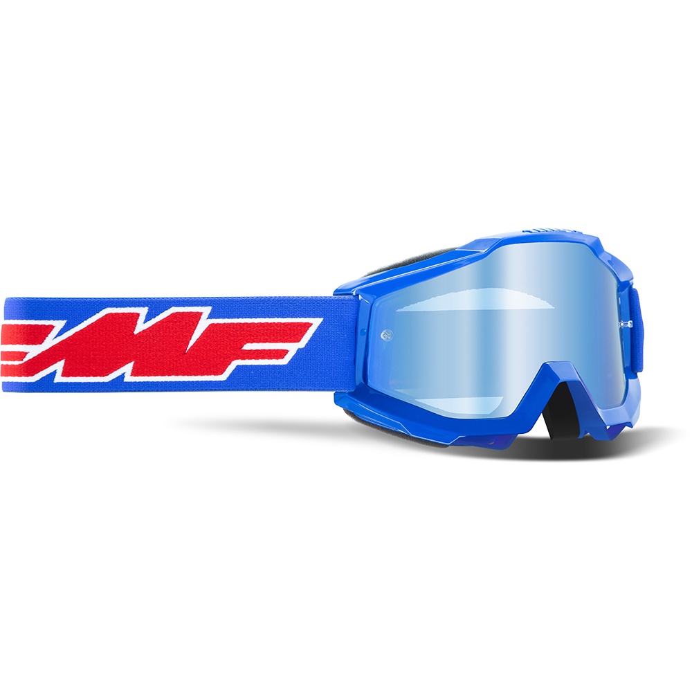 FMF Vision - Masque enfant Powerbomb Rocket - ecran miroir Bleu