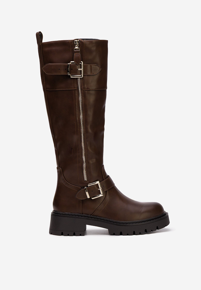 Bottes femme brunes Pavora