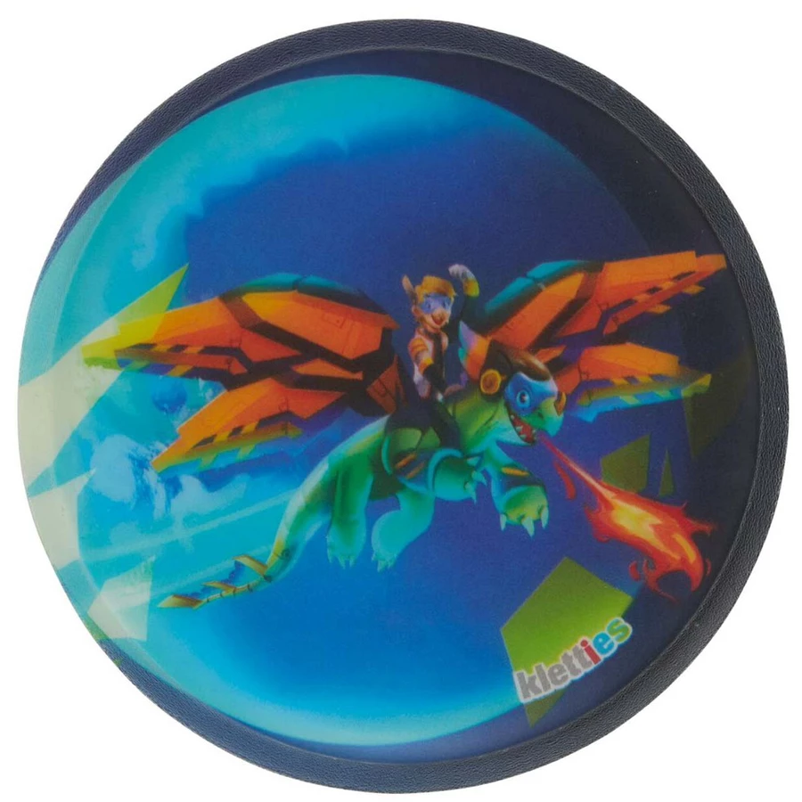Ergobag Zubehör Klettie - Set 5 tlg. matt Flugdrache