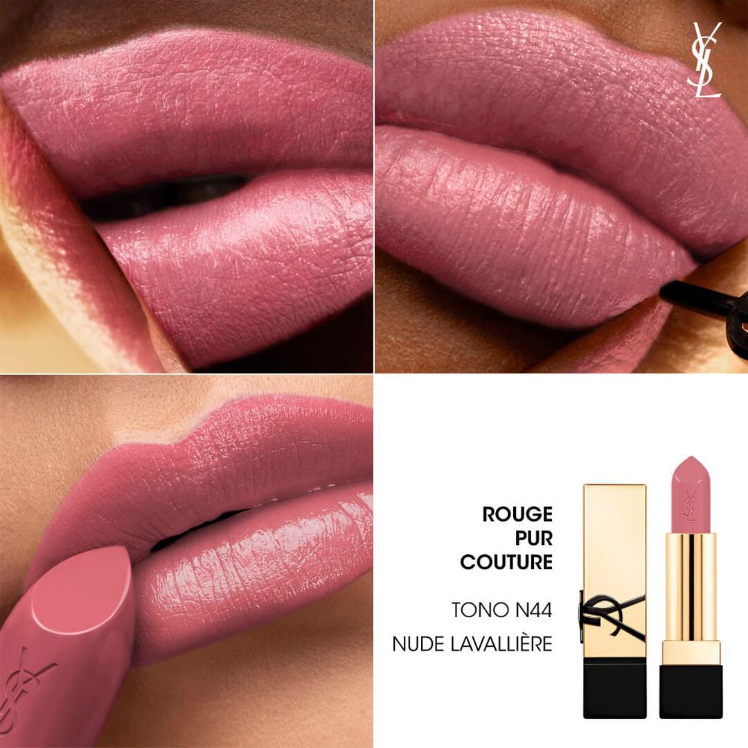 Yves Saint Laurent Rouge Pur Couture Batom Acabamento Acetinado