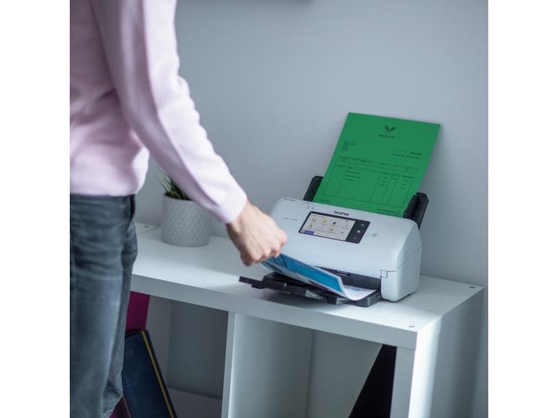 Brother Dokumentenscanner ADS-4700W Professioneller Dokumentenscanner mit LAN und WLAN