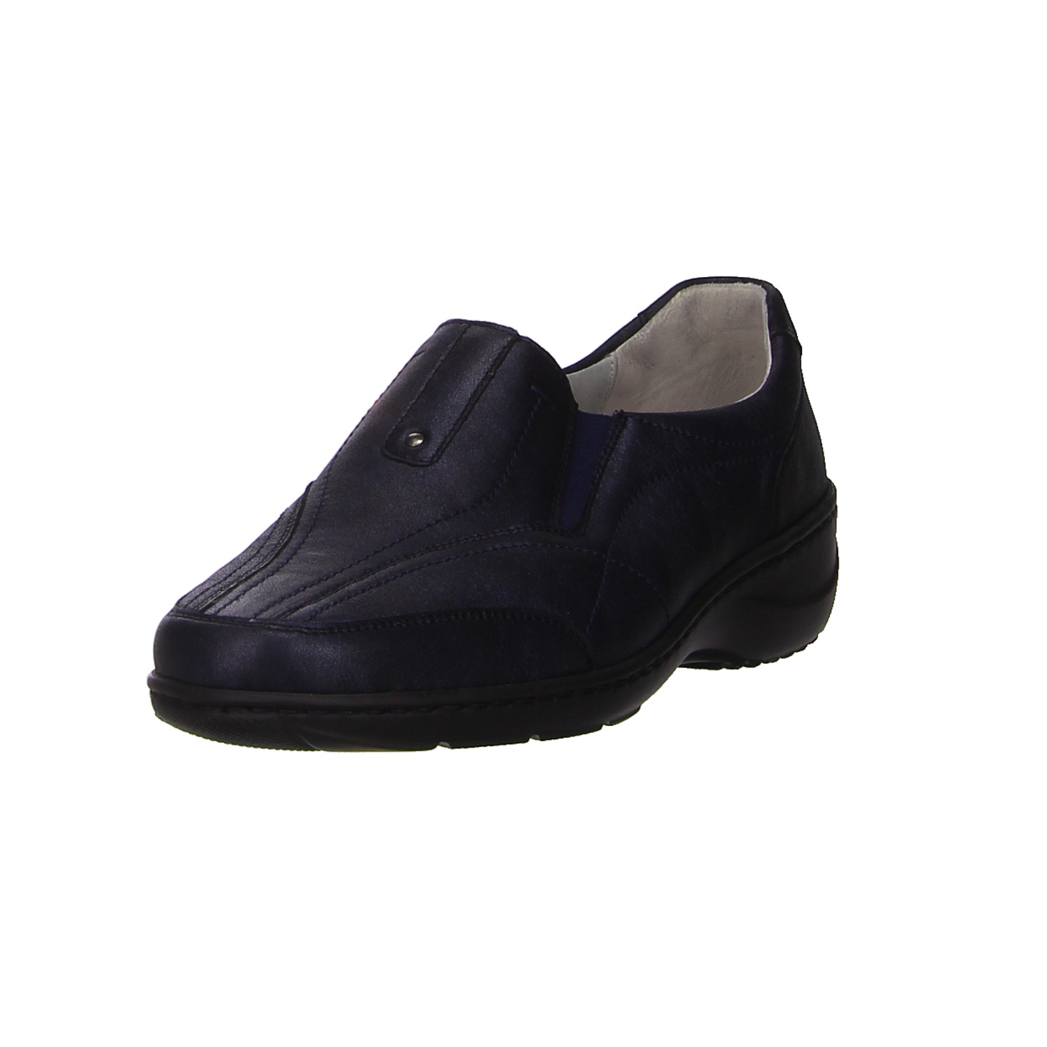 Waldläufer Slipper blau blau