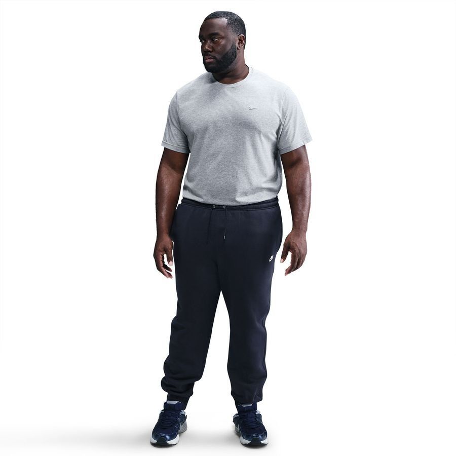 Nike Bas de Survêtement Club - Bleu Foncé/Blanc