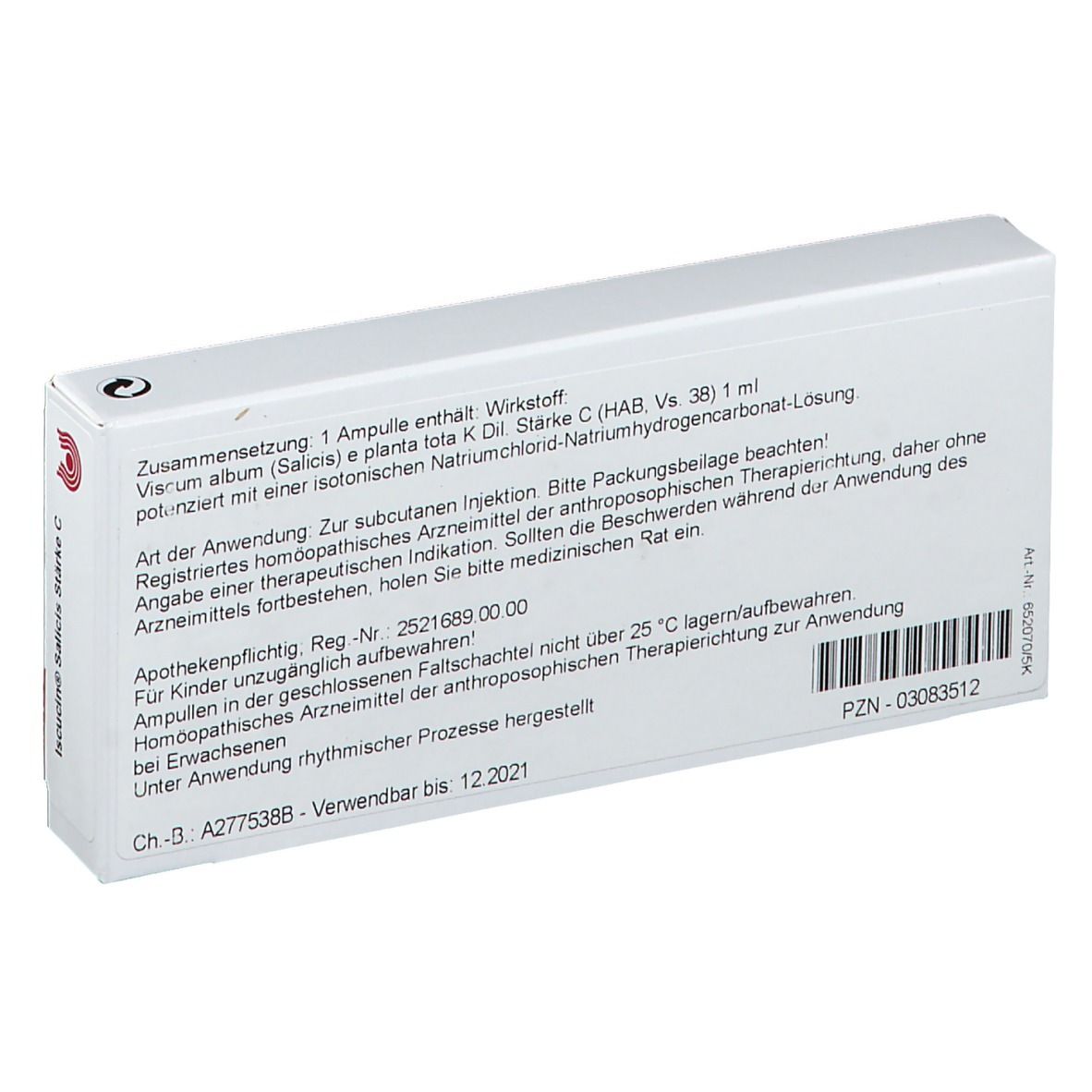 WALA® Iscucin® Salicis Stärke C