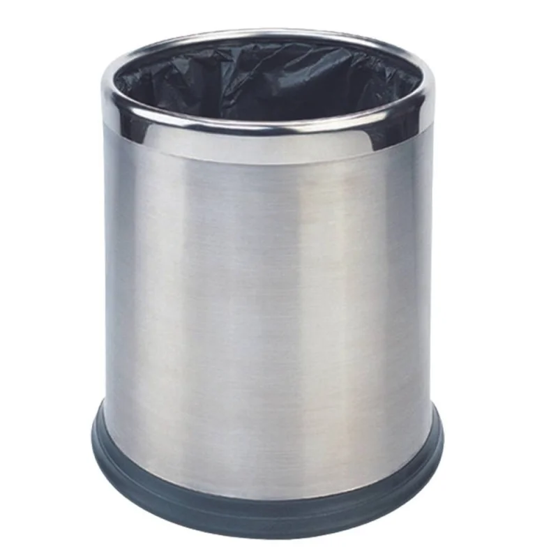 JVD – Corbeille chambre double paroi – 10L – Satiné