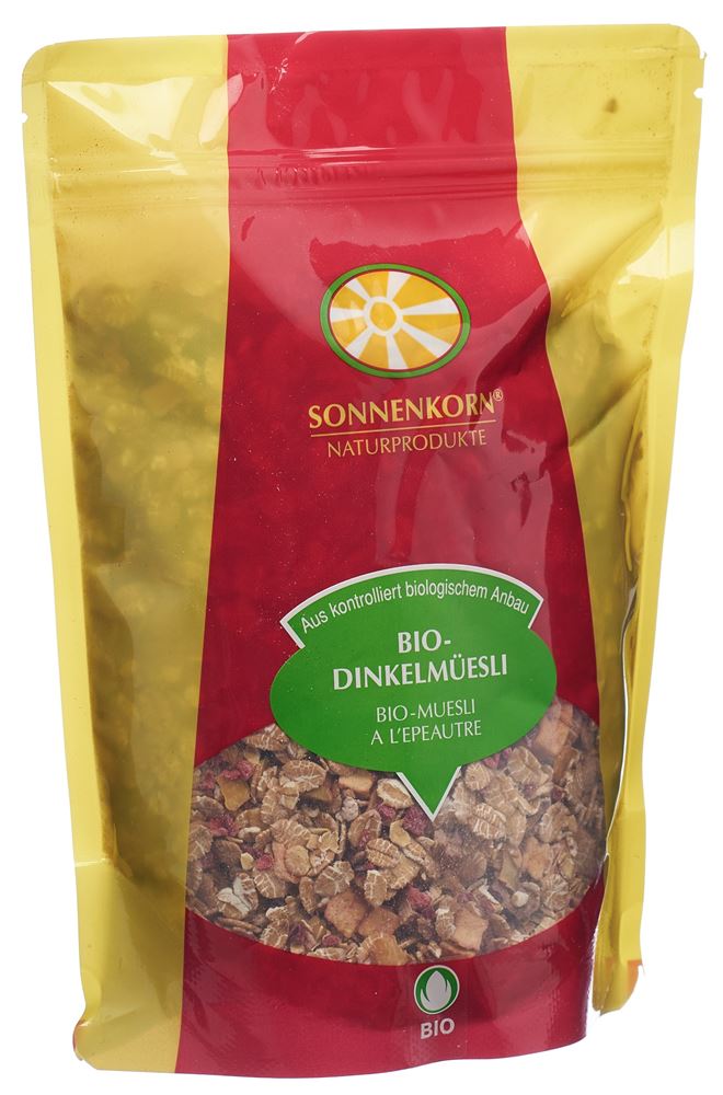 SONNENKORN Dinkelmüesli<br>360 g, Bio Knospe