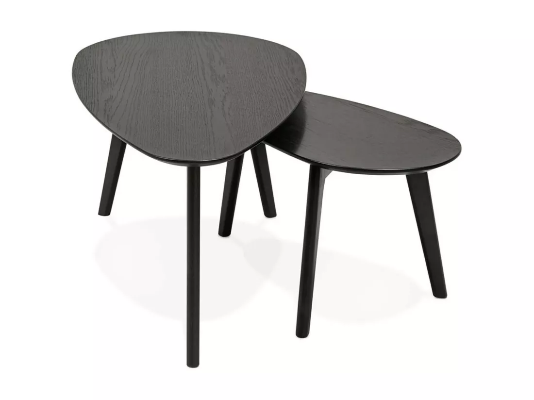 Lot de 2 Tables Gigognes Design 