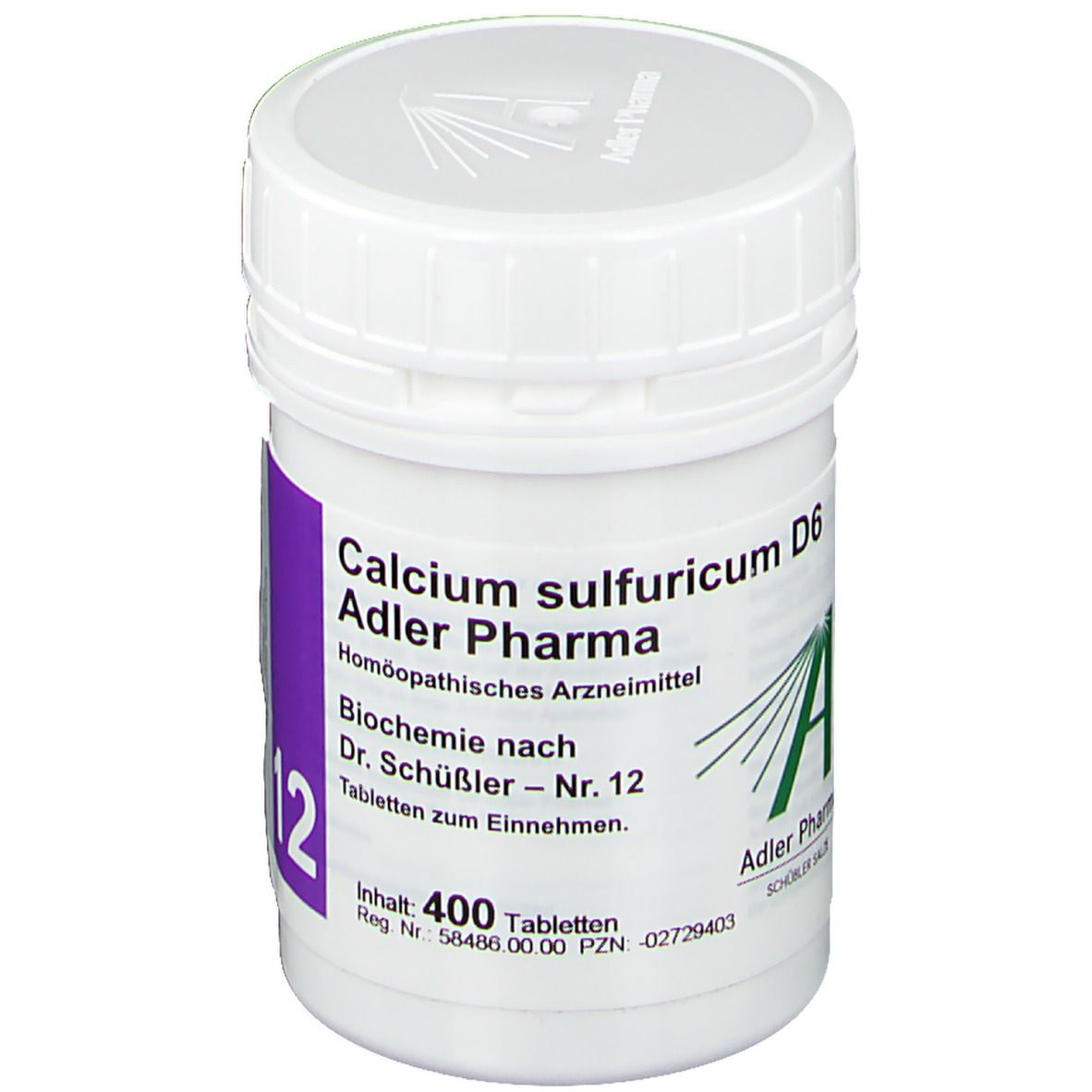 Adler Pharma Calcium sulfuricum D6 Biochemie nach Dr. Schüßler Nr. 12