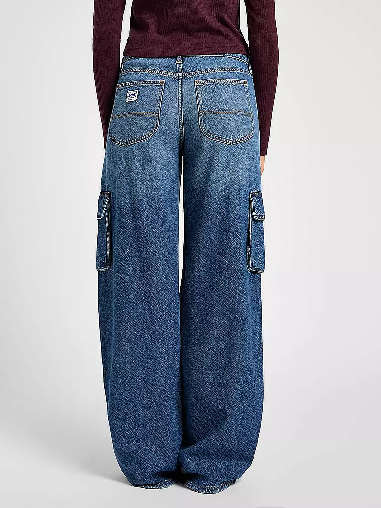 LEE Jeans Wide Leg  blau