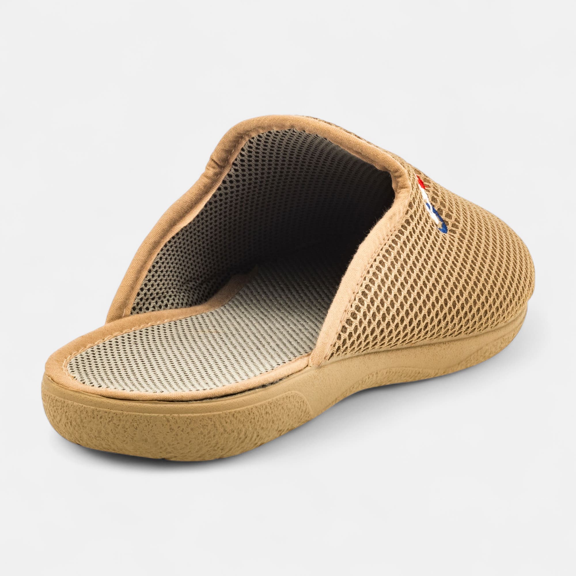 Pantoufles mules Homme beige