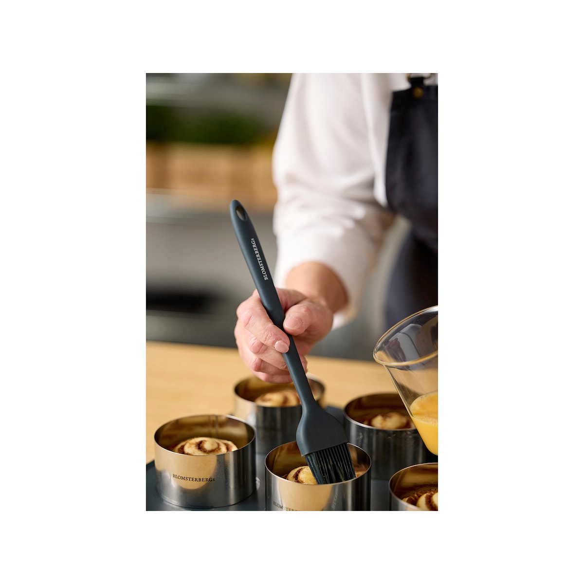 Blomsterbergs Pastry brush 27 cm Grey