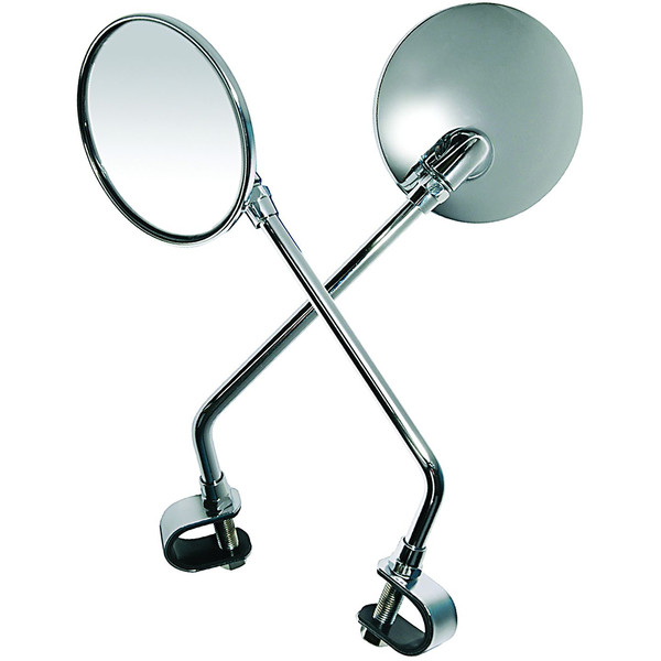 Chaft - Rétroviseur adaptable à Collier Chrome