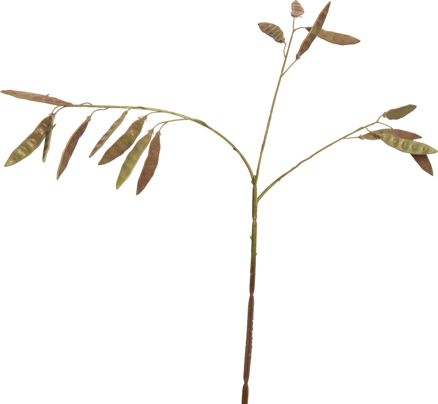 Intratuin kunsttak met peulen groen 73 cm