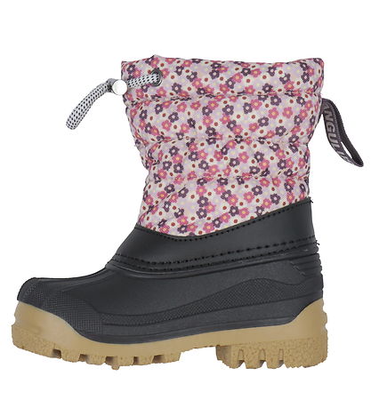 Angulus Thermostiefel m. Wollfutter - Blumen Print
