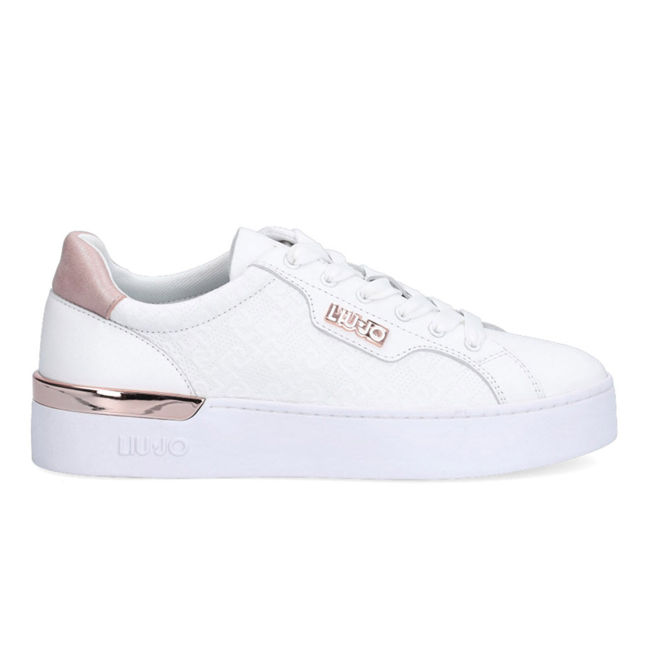 Liu-Jo Sneakers en Cuir Giulia blanches
