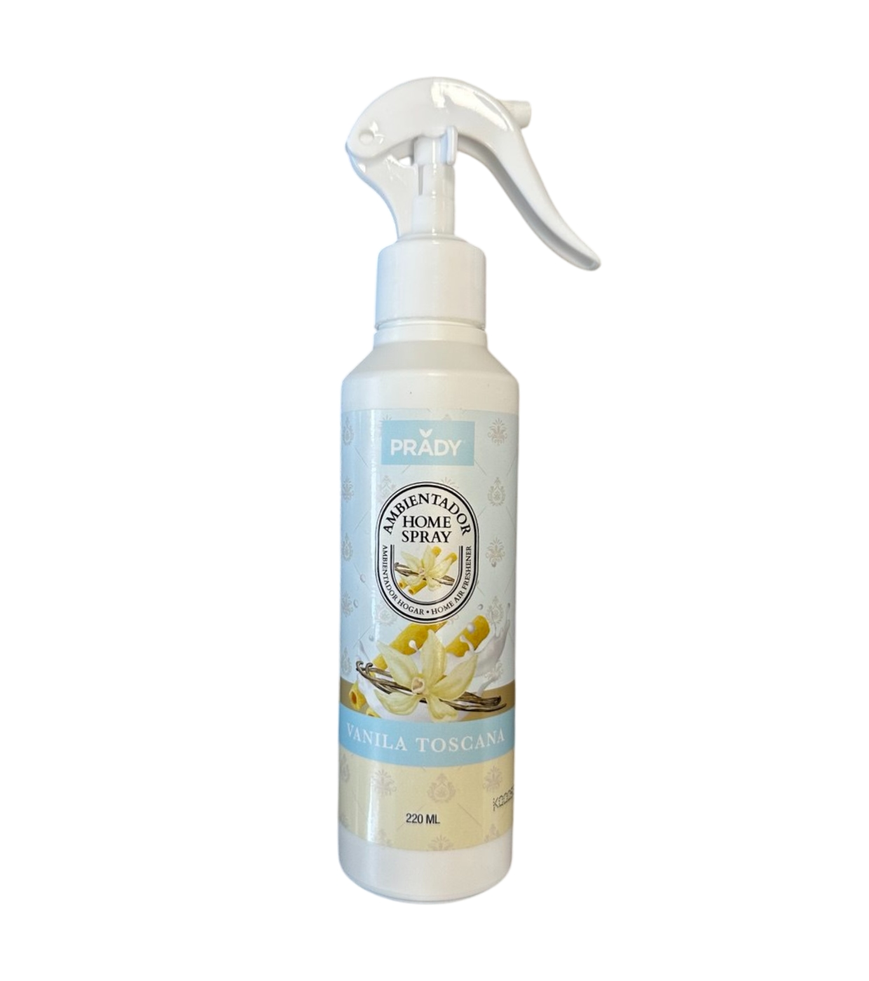 Prady - Ambientador em spray doméstico 220ml - Vanila Toscana