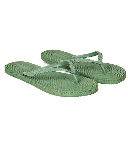 Rosemunde Flip Flops - Green Garden