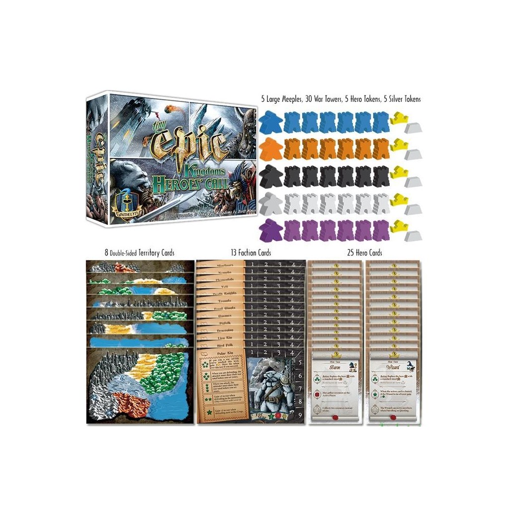 Tiny Epic Kingdoms. Heroes' Call