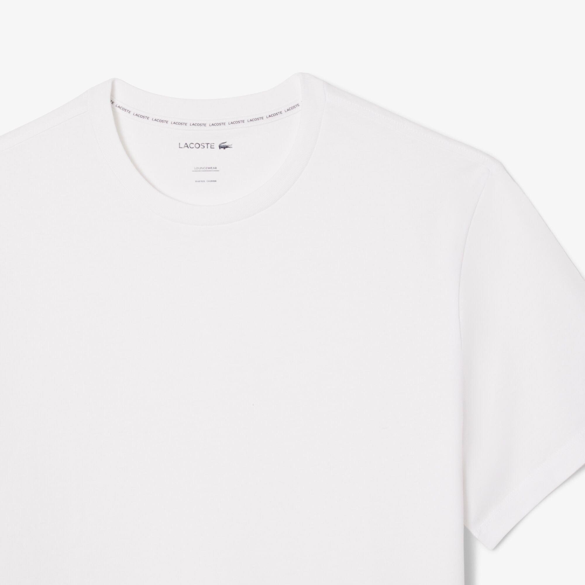 Lacoste Printed Cotton Lounge T Shirt