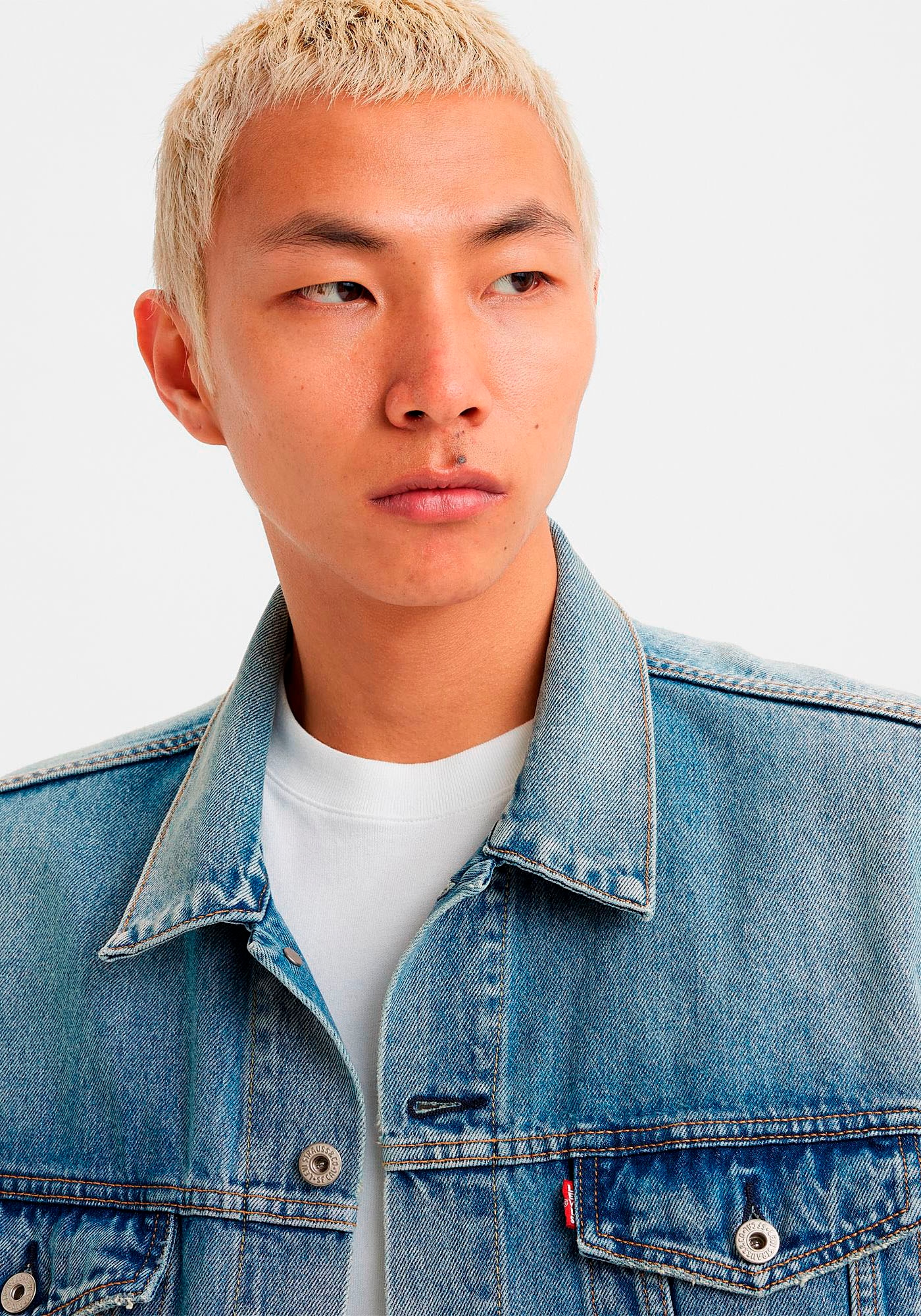 Levi's® Jeansweste »RELAXED TRUCKER VEST MED INDIGO - WORN IN«