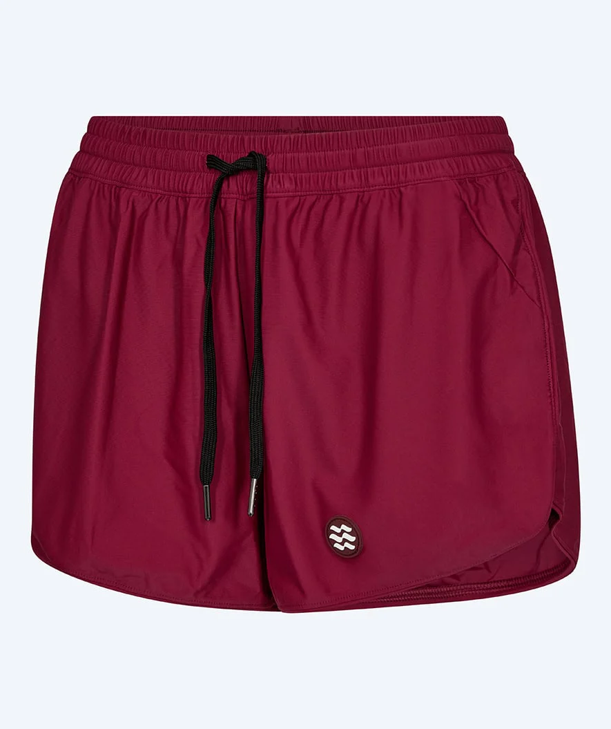 Watery badeshorts til damer - Remington - Mørkerød