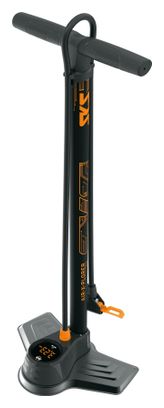 Pompe à Pied SKS Air-X-Plorer Digi 10.0 (Max144 PSI /10 bar) Noir / Orange