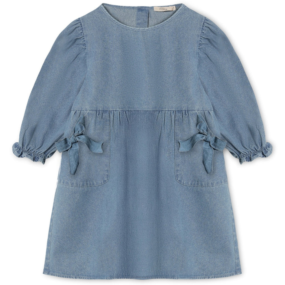 Køb Fliink Medium Denim Blue Donny Ls Kjole