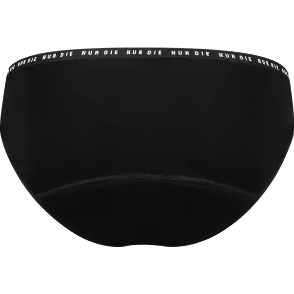 Periodenunterwäsche Slip mittelstark schwarz Gr. M 40-42