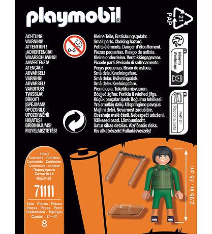 Playmobil Naruto - Guy - 71111 - 8 Teile