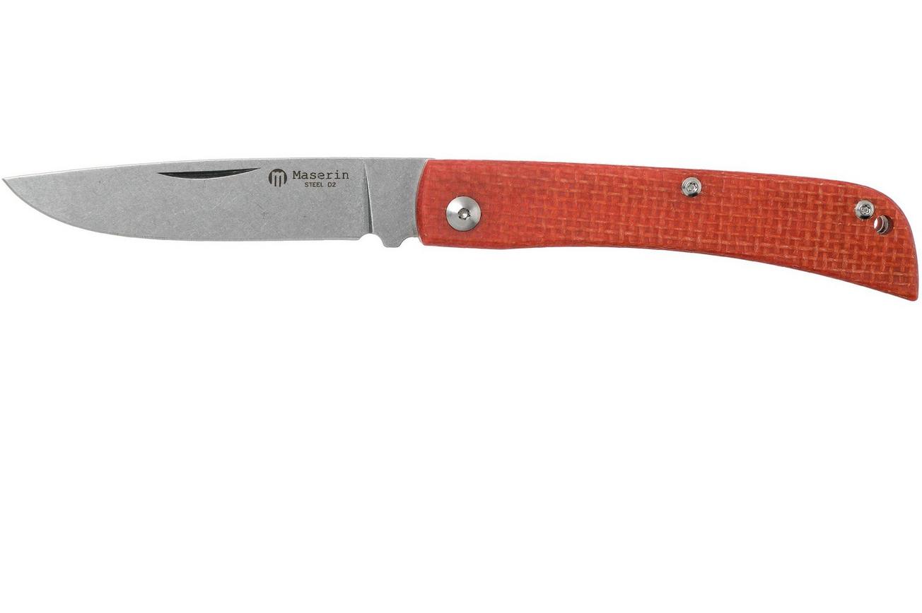 Maserin Scout Red Micarta zakmes, 163-MR