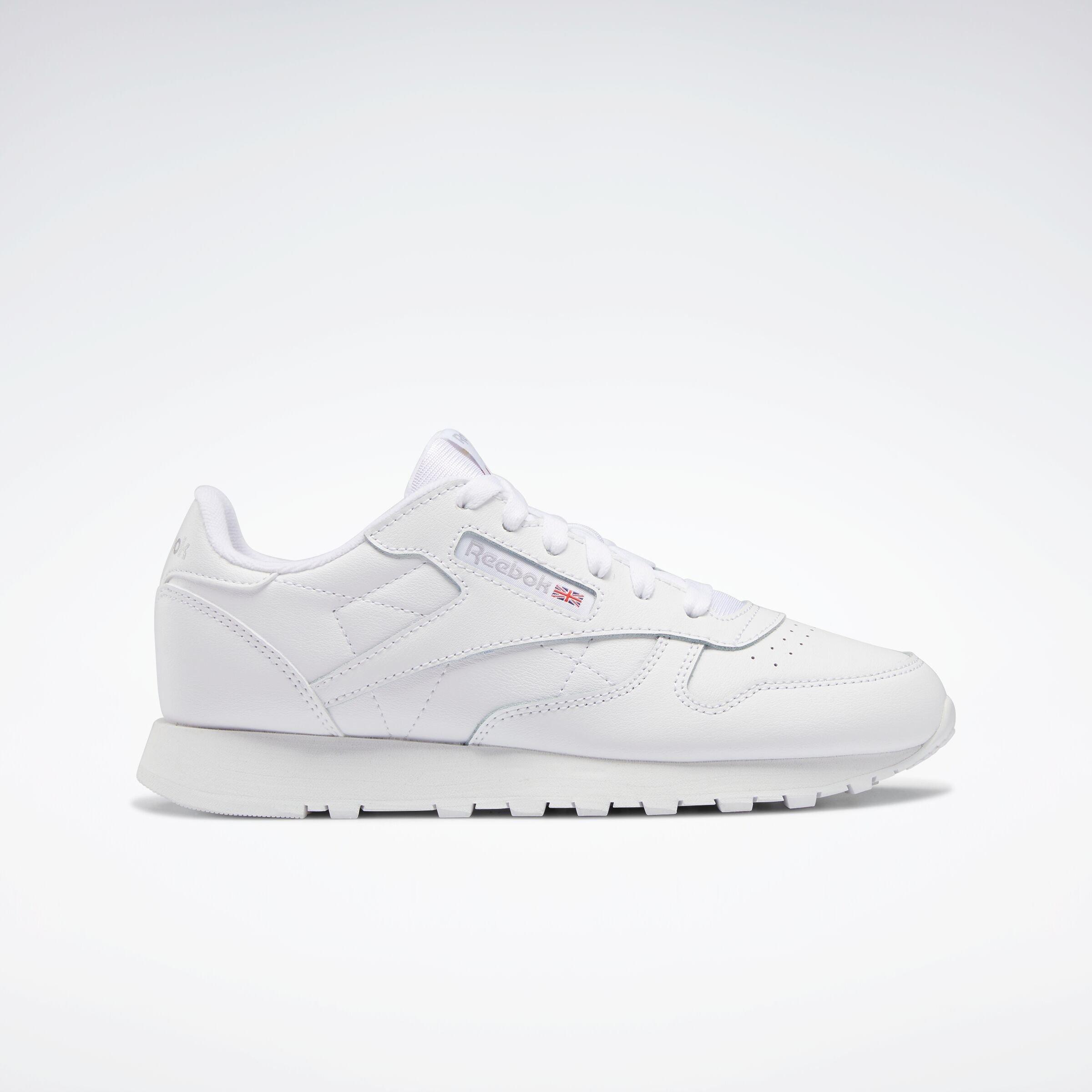 Reebok Reebok Cl Lthr/Ftwwht/Ftwwht/Ftwwht Low-Top Trainers Boys
